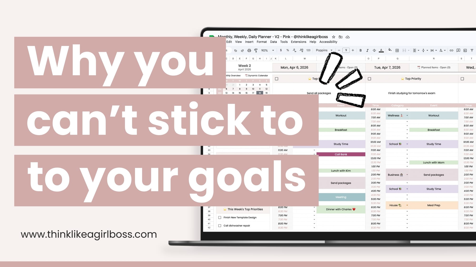 Why You Can't Stick to Your Goals (It's Not a Motivation Problem)